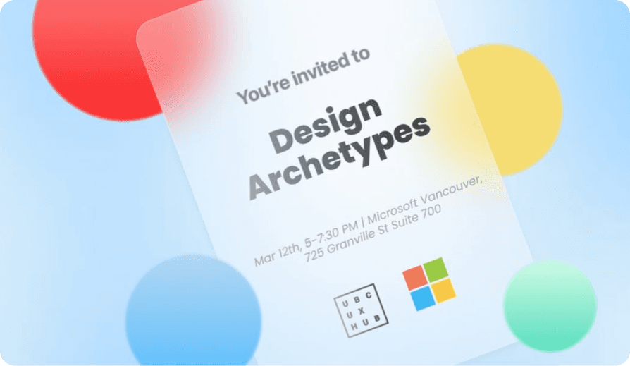 Design Archetypes Event